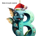 thumbnail image 3 of 26 Letras Dinosaurio Navidad Plano para Navidad para Navidad (B), 3 of 9