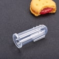 thumbnail image 3 of Juego de 8 cepillos de dientes de dedo de silicona suave para masaje de encías, cepillo de limpieza bucal de silicona con estuche., 3 of 5