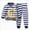 A95-Navy, variant on Unisex Kids Pajamas Set Long Sleeve Cotton Sleepwear Lounge Set,Loose-Fit 6-12 Months 12-24 Months 2t 3t 4t 5t 6t 7t 8t 9t Children(Mint Green,3-6 Months)