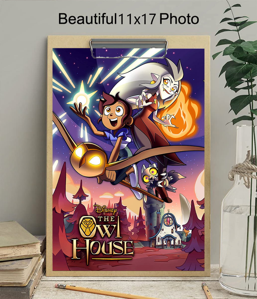 The Owl House main cast Poster Art Board Print for Sale by skeleton-draws