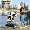 thumbnail image 5 of Fotbe Panda Doing Yoga Pattern Car Seat Covers for Babies, Nursing Breastfeeding Cover Carseat Canopy, Soft Stretchy Carrier Cover, 5 of 9