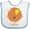White and Blue, variant on Inktastic Cute Kawaii Pancake Boys or Girls Baby Bib