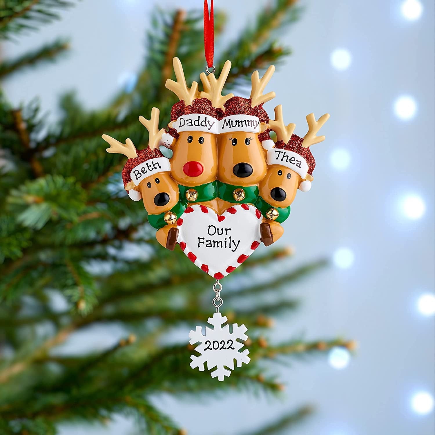 2021 Christmas Ornaments Personalized Names Christmas Tree Ornaments Creative Ornaments Home Decoration