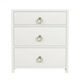 thumbnail image 2 of Butler Specialty Lark White 3 Drawer Nightstand, 2 of 6