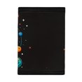 thumbnail image 3 of CHAQLIN Rocket Space Print Trifold Card Wallet, Stretch Polyester Toddlers Small Purse for Daily Use Outdoor School, 3 of 7