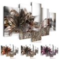 thumbnail image 2 of 5PCS Modern Art Oil Painting Drawing Canvas Print Wall Picture Decor Unframed HD Abstract Flower, 2 of 7