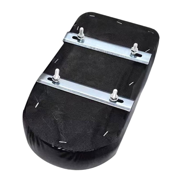 Sillín de bicicleta con cojín para asiento de bicicleta, suave, cómodo, fácil de instalar, ligero, asiento trasero para bicicleta, accesorios para