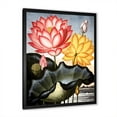 thumbnail image 2 of Designart 'Ancient Flowers II' Traditional Framed Art Print, 2 of 4