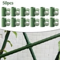 thumbnail image 4 of GLFILL 50Pcs 11/16/20mm Plant Trellis Stake Clips For Fixed Frame Rod Greenhouse Film Bracket Sun Screen Rod Connector 11mm, 4 of 8