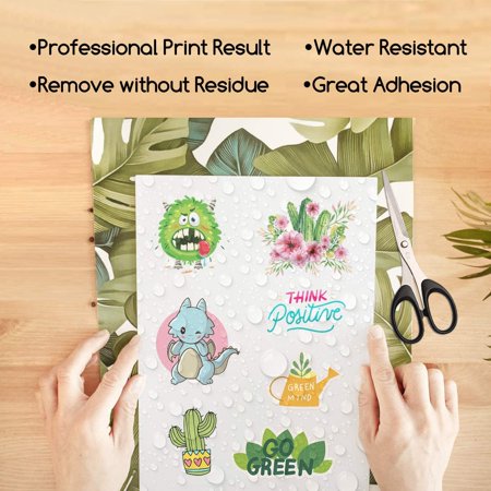 a sub printable vinyl sticker paper for inkjet printer