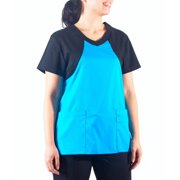 Women's V-Neck Color Block Active Scrub Top