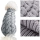 thumbnail image 2 of Suéter de rayas de moda para perros, abrigo cálido, suéter de lana de punto para invierno para perros pequeños, medianos y grandes, 2 of 5