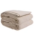 thumbnail image 2 of Danrah Toile Drop Tissu - 10 Oz 4 Pi x 12 Pi (Pack de 2) Bâche de Toile de Coton Résistant, Usage Polyvalent, Idéal pour la Protection du Sol et des Meubles, Rideaux, DIY Projets, et Plus, 2 of 9