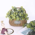 thumbnail image 4 of Artificial Eucalyptus Stems 4pcs Greenery Branches Real Touch Fake Silver Dollar Leaves Bouquets Fake Plants for Home Office Centerpiece Wedding DIY Craft Decoration, 4 of 5