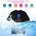 thumbnail image 5 of Paquete de vinilo de transferencia de calor HAWERSI HTV para Cricut Joy Xtra, 5 of 5