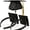 Black 2PCS, variant on Graduation Cap Headband, Firm Anti-Slip Hair Band for Secure Graduation Decorations, Graduation Accessories for Women Students, Class of 2026 (Clear 2PCS)