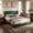 Green
-QUEEN, variant on Queen Size Velvet Platform Bed Frame with Adjustable Headboard, Vertical Channel Tufted Upholstered Design, No Box Spring Needed, Sturdy & Noise-Free Non-Slip Support, Easy Assembly, Dark Green