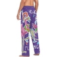 thumbnail image 3 of FREEAMG Men's Pajama Pants with Pockets Loose Lounge Sleepwear Long Pjs Bottoms, 3 of 4