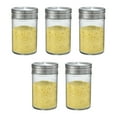 thumbnail image 4 of Seasoning Shaker Spice Shaker Spice Shakers with Holes and Lids Salt and Pepper Shakers with Lids Salt and Pepper Shakers with Adjustable Pour Holes Adjustable Seasoning Shaker Glass Spice Jars, 4 of 9