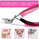 thumbnail image 2 of Un cortaúñas profesional, cortaúñas postizas, cortaúñas artificiales de gel, cortaúñas ajustable, herramienta de mejora de uñas, salón de belleza, mejora de uñas en casa, 2 of 3