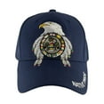 thumbnail image 2 of Gravity Threads Native Pride Adjustable Baseball Hat - Eagle Emblem - Navy, 2 of 2