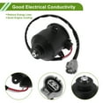 thumbnail image 4 of Motor de ventilador del radiador Unique Bargains para Toyota Avalon 2005-2012 V6 3.5L Motor de enfriamiento de motor silencioso No.621300 1 Pc, 4 of 6