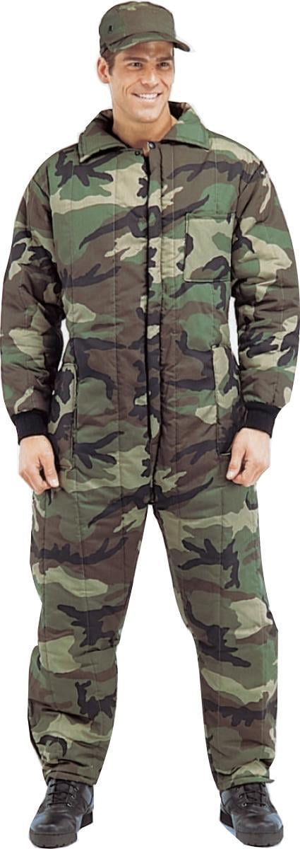 Dry and Warm Rocky Waterproof and Insulated Camo Hunting Coveralls HW00196 