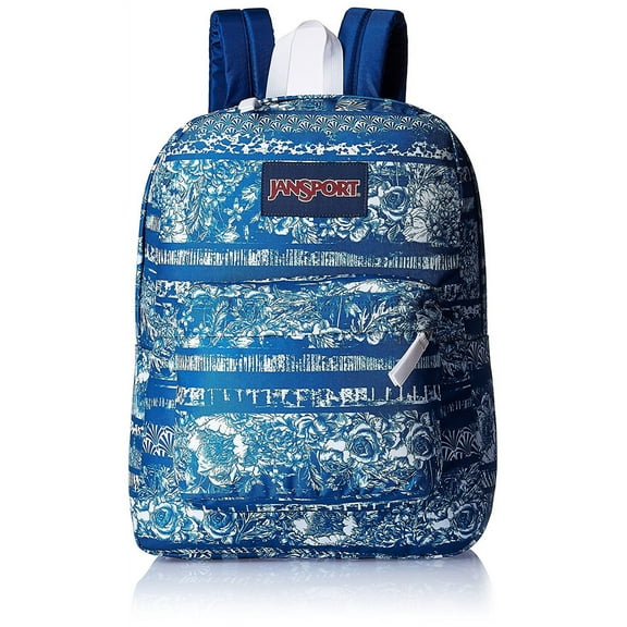 SuperBreak Backpack ? Midnight Sky Floral Stripe