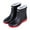 Red (Men, Fixed Plush Lining), variant on Woobling Mens Non-Slip Garden Shoes Working Lightweight Waterproof Work Shoe Casual Rain Boots Red (Women) 5