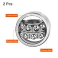 thumbnail image 3 of Unique Bargains 12x32x14mm 2201 Roulements à Billes Auto-Alignés Type Ouvert Acier Chromé 2 Pack, 3 of 5