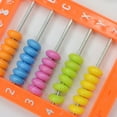 thumbnail image 2 of BESTSKY 2Pcs Abacus,Basic Math Indicators Abacus Count Learning Tools,Smooth-Glide Rods Abacus for Kids Math,Color Mixing2, 2 of 4