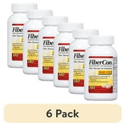 (6 pack) FiberCon Fiber Therapy for Regularity Supplement 140 Caplets