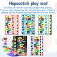 thumbnail image 3 of ZOUBAOQ Fun and Family Activities, Slippery Hopscotch - The Outdoor Game for Fun-Loving Adults and Kids, 3 of 9