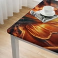 thumbnail image 5 of WYYP Sunset, Palm Trees, Waves Square Tablecloth Waterproof 100% Polyester Fiber 52*52, 5 of 8