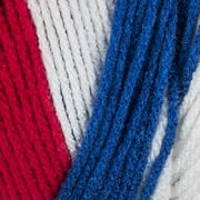 Red Heart Team Spirit Yarn, Red White Blue, Acrylic, 141g, Multi-Color