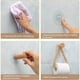 thumbnail image 3 of Papel Higiénico Autoadhesivo, Toallero Retro De Cuerda De Cáñamo, Portarrollos De Papel Higiénico para Baño Y Cocina - Marrón, 3 of 5