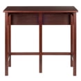 thumbnail image 3 of Winsome Wood Lynnwood Drop-Leaf High Island Table, Walnut Finish, 3 of 12
