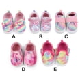 thumbnail image 3 of SYNPOS 0-18M Baby Girl Colorful Canvas Soft Sole Shoes Prewalker Sneaker, 3 of 8