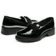 thumbnail image 2 of Zapato Casual Escolar Moda Moño Con Tacon Charol Negro negro 24, 2 of 5