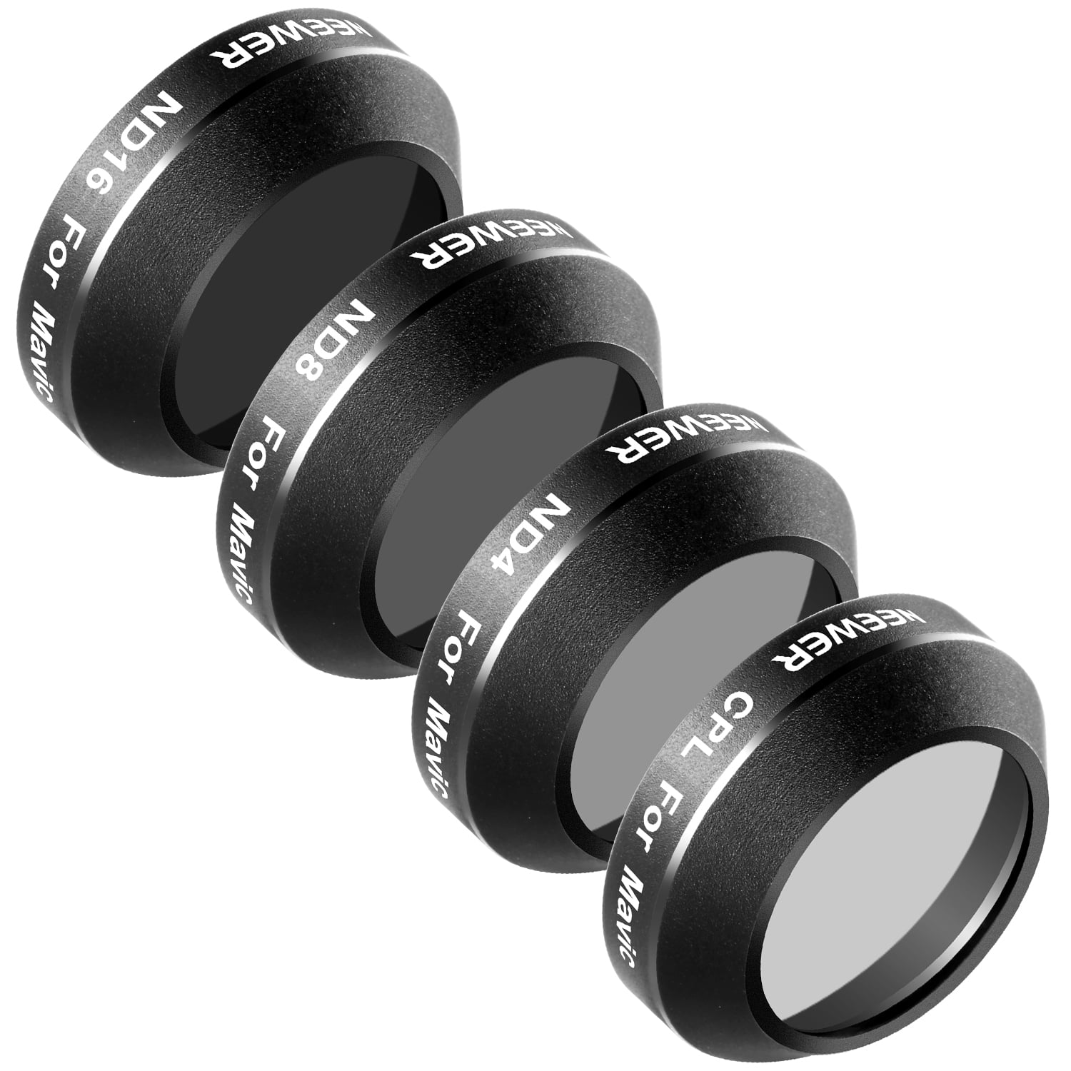 Neewer Neewer 4 Pieces Lens Filter Kit for DJI MAVIC 2 PRO Includes Multi-coated ND32 