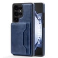 thumbnail image 2 of Wallet Case for Samsung Galaxy S25 Ultra Compatible with Mag-Safe for Men Women, Detachable Magnetic 2-in-1 PU Leather Wallet Phone Case Cover with Folio Card Slot Holder, Blue, 2 of 10
