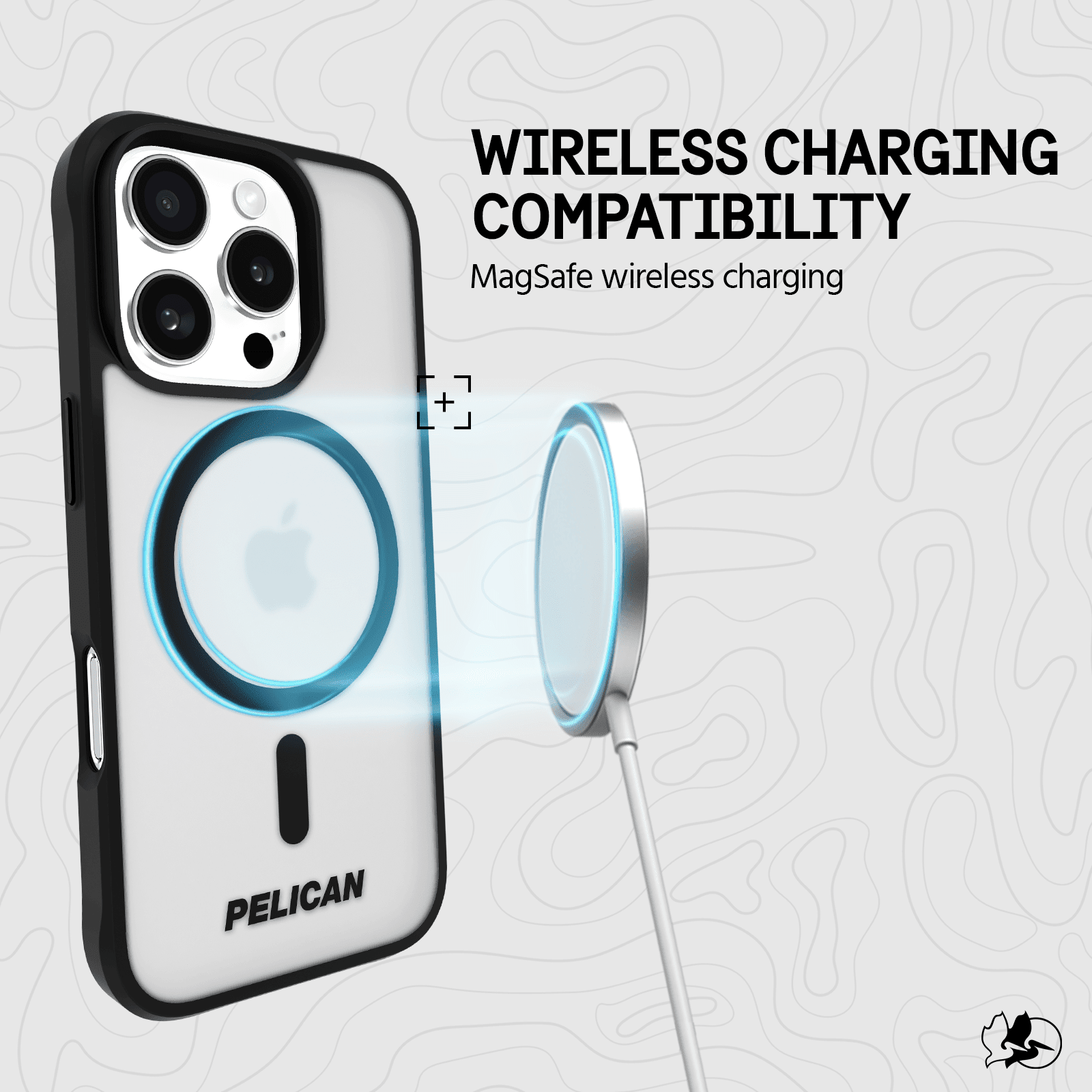Pelican Ranger Apple iPhone 16 Pro MagSafe Compatible Case - Frosted Clear