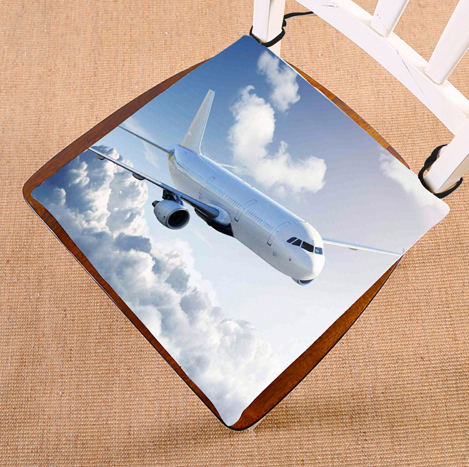 ZKGK Airplane Seat Pad Seat Cushion Chair Cushion Floor Cushion Two