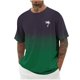 thumbnail image 5 of Camisas de Manga Larga para Hombres Imprimir Casual Cuello Redondo Blusa de Manga Corta, Camisas de Lino para Hombres, 5 of 8