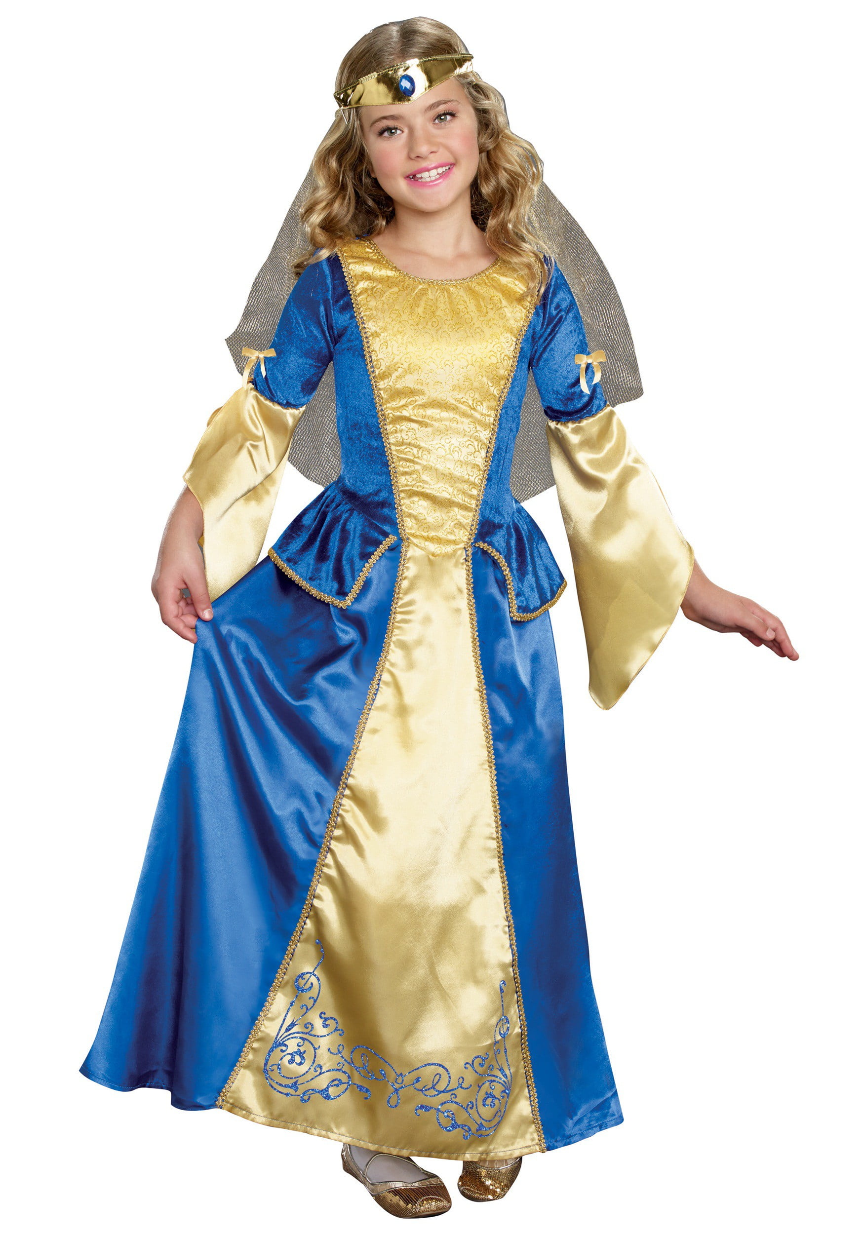 Girls Renaissance Princess Costume - Walmart.com