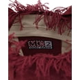 thumbnail image 3 of Mc2 Saint Barth Women's Fringed Cotton Canvas Tote Bag By Mc2 Saint Barth Red, 3 of 3