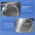 thumbnail image 4 of Protección facial de seguridad Mascarilla facial Reutilizable Transparente Protector envolvente Prot Irfora Careta, 4 of 7