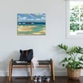 thumbnail image 3 of Art.com Umbrella Beachscape III Stretched Canvas Print Wall Art by Paul Brent, 32" x 24", 3 of 4