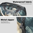 thumbnail image 4 of Rhinoceros Portable Oxford Cloth Waterproof Charger Case and Electronic Travel Case Organizer, Small Outdoor Storage Box for PC Case - 5.9x9.44x3.14 in., 4 of 6