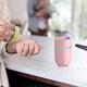 thumbnail image 3 of Xihbxyly Humidificador Colorido, Alta Producción de Vapor, Funcionamiento Silencioso, Diseño con Alimentación Por Usb, Uso En Coche y En Casa, Sueño Reparador, Depósito de Agua de 220 Ml, Temporizado, 3 of 6